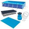 Piscina Premium Estrutural 10.000 L + Capa + Forro + Bomba 110v 3028 L/H