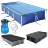 Piscina 5000 L Premium com Capa + Forro + Bomba Filtro 110v 3028 L/H