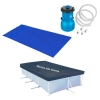 Kit Capa + Forro para Piscina Retangular 5000 L + Filtro 110 V 3028 L/H