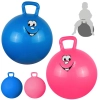 4 Brinquedos Bola Pula Pula Infantil com Ala Azul e Rosa