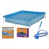 Kit Piscina de Armao Infantil 1500l + Aspirador Venturi + Capa + Forro