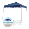 Tenda Articulada Sanfonada 2,40m X 2,40m Praia Camping Azul