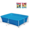 Kit Piscina Infantil 2000 Litros + Boia de Brao Princesas