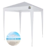 Tenda Gazebo Tubular 2x2m Barraca de Praia e Camping Branca Bel