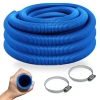 Mangueira Flutuante 38mm Azul 1.1/2 Polegadas 6 M com Abraadeiras