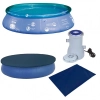 Kit Piscina Inflvel 6700 L + Capa em Rfia + Forro + Filtro 110v Mor