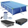 Piscina 5000 L Premium com Capa + Forro + Bomba Filtro 110v 2.200 L/H