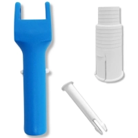 Kit 3 Peas de Reposio para Aspirador Piscina Netuno Cabo de Reposio + Adaptador + Pino