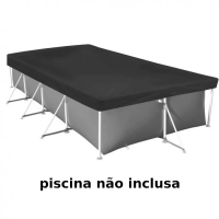 Capa para Piscina Retangular 2000 Litros 2,41 M X 1,94 M Mor