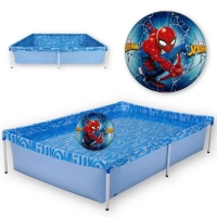 Kit Piscina de Armao Infantil 1000l + Bola Inflvel Homem Aranha Marvel