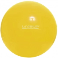 Bola Suia 75 Cm Liveup Amarelo Pilates Yoga