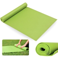 Colchonete Tapete Yoga Ginstica Eva Verde Exerccios 1,73 Metros Liveup Sports