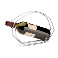 Suporte para Garrafa de Vinho Ao Cromado