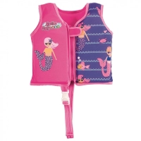 Colete Infantil Regata com Espuma Tamanho P/M Rosa