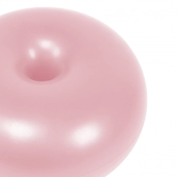 Bola Pilates Exerccios Fisioterapia Yoga Donut Rosa