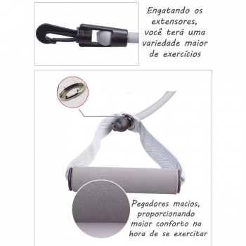 Bola Sua 65 Cm com Extensores e Mini Bomba + Faixa Elstica