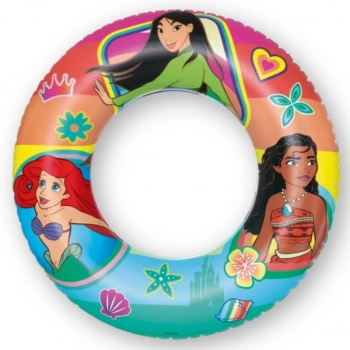 Boia Redonda Infantil Piscina Inflvel Princesas Rosa Disney