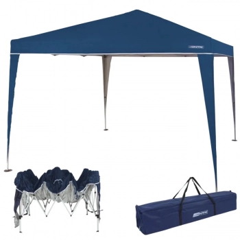 Tenda Gazebo Articulado Trixx 3 X 3m Base e Topo + 2 Cadeiras Alta em Ao