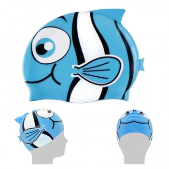 Kit Natao Infantil culos de Natao + Touca Peixinho Azul