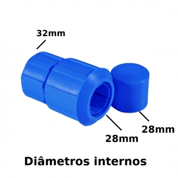 Kit com 3 Reposio Trava Rpida para Cabo Telescpico Retrtil