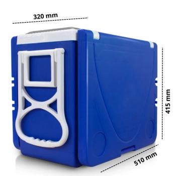 Caixa Trmica 32 Litros com Rodas Vira 2 Mesas / Multifuncional 3 em 1