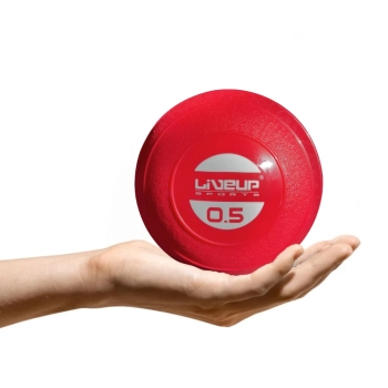 Kit Mini Bola de Peso para Exerccios e Fisioterapia de 0,5g e 1kg Liveup