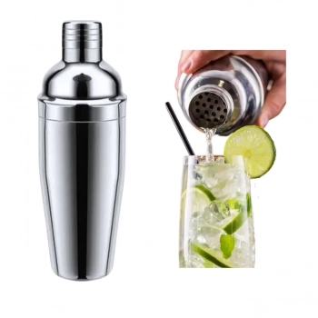 Coqueteleira Inox para Drinks e Coquetis com Tampa 750ml