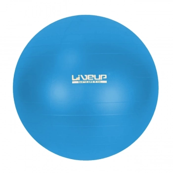 Bola Pilates Suia Premium 65 Cm Exerccios Academia Azul