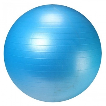 Bola Pilates Suia Premium 65 Cm Exerccios Academia Azul