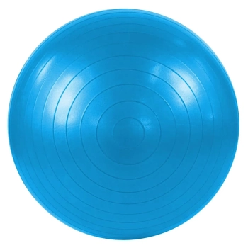 Mercado Diversão : Bola Pilates Suiça 65 Cm com Ilustração de Exercícios  Cor Azul