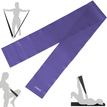 Kit Pilates Bola Sua 65 Cm + Faixa Elastica Media + Overball 25cm + Par de Pegador