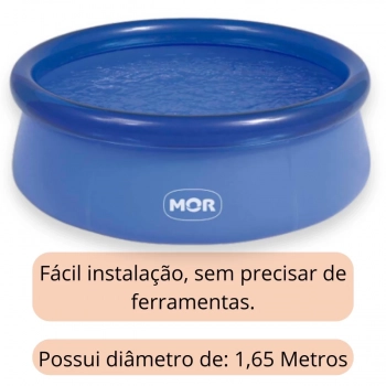 Piscina Infantil 1000 Litros Mor Redonda Inflavel