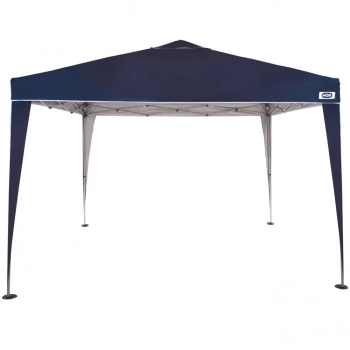 Kit Gazebo Tenda Sanfonada Praia 3x3 M X-flex + 2 Paredes Oxford