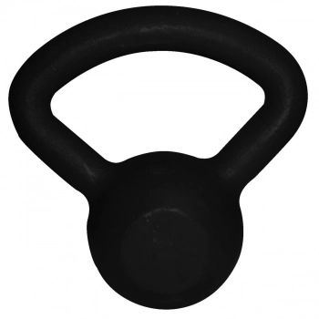 Kettlebell 10kg Ferro Pintado Preto