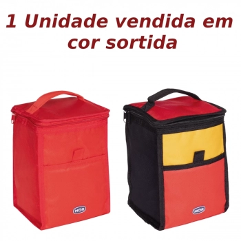 Cooler Bolsa Trmica com Ala 5 Litros Vermelha