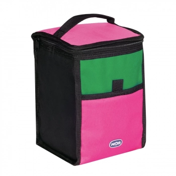 Cooler Bolsa Trmica com Ala 5 Litros Rosa com Verde