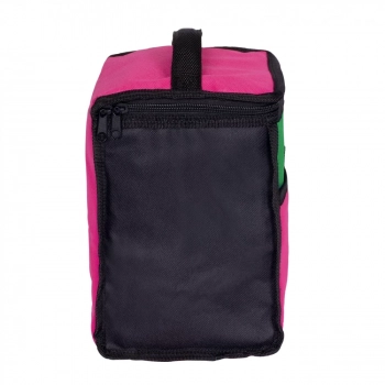 Cooler Bolsa Trmica com Ala 5 Litros Rosa com Verde