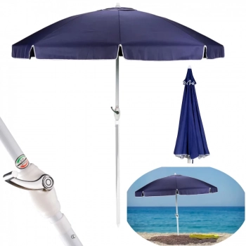 Kit 2 Cadeiras de Praia + Guarda-sol Articulado 2,4m + Caixa Trmica 34lts