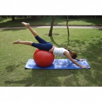 Kit Pilates com 3 Bolas Suas Nos Tamanhos 55 Cm + 65 Cm + 75 Cm Liveup