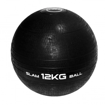 Kit Bola Slam Ball com 6 Kg + 8 Kg + 10 Kg + 12 Kg Preta Liveup