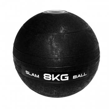 Kit Bola Slam Ball com 4 Kg + 6 Kg + 8 Kg + 10 Kg + 12 Kg Preta Liveup