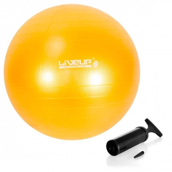 Bola Sua Premium 75 Cm Amarela + Mini Bomba de Inflar