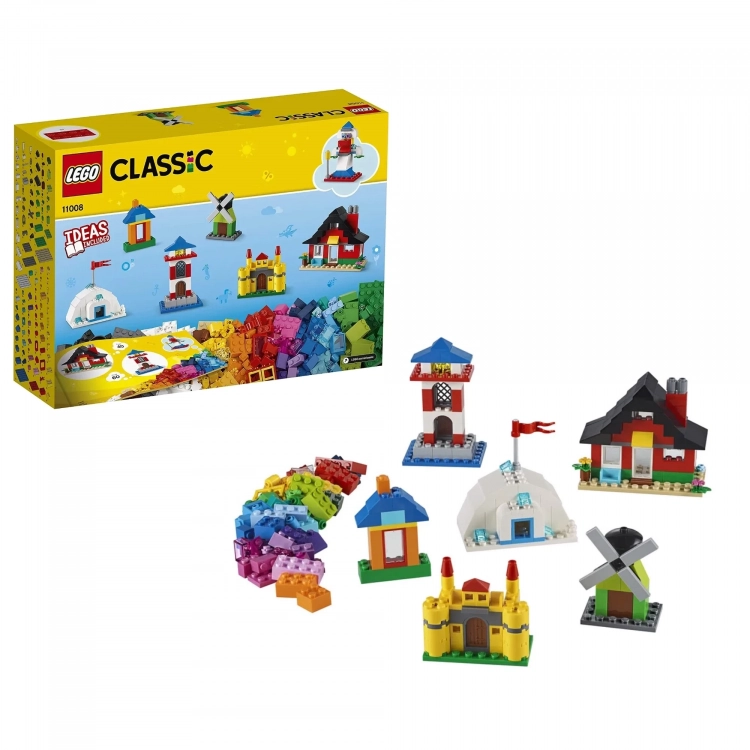 Blocos e casas LEGO® Classic 11008 Conjunto de blocos de montar